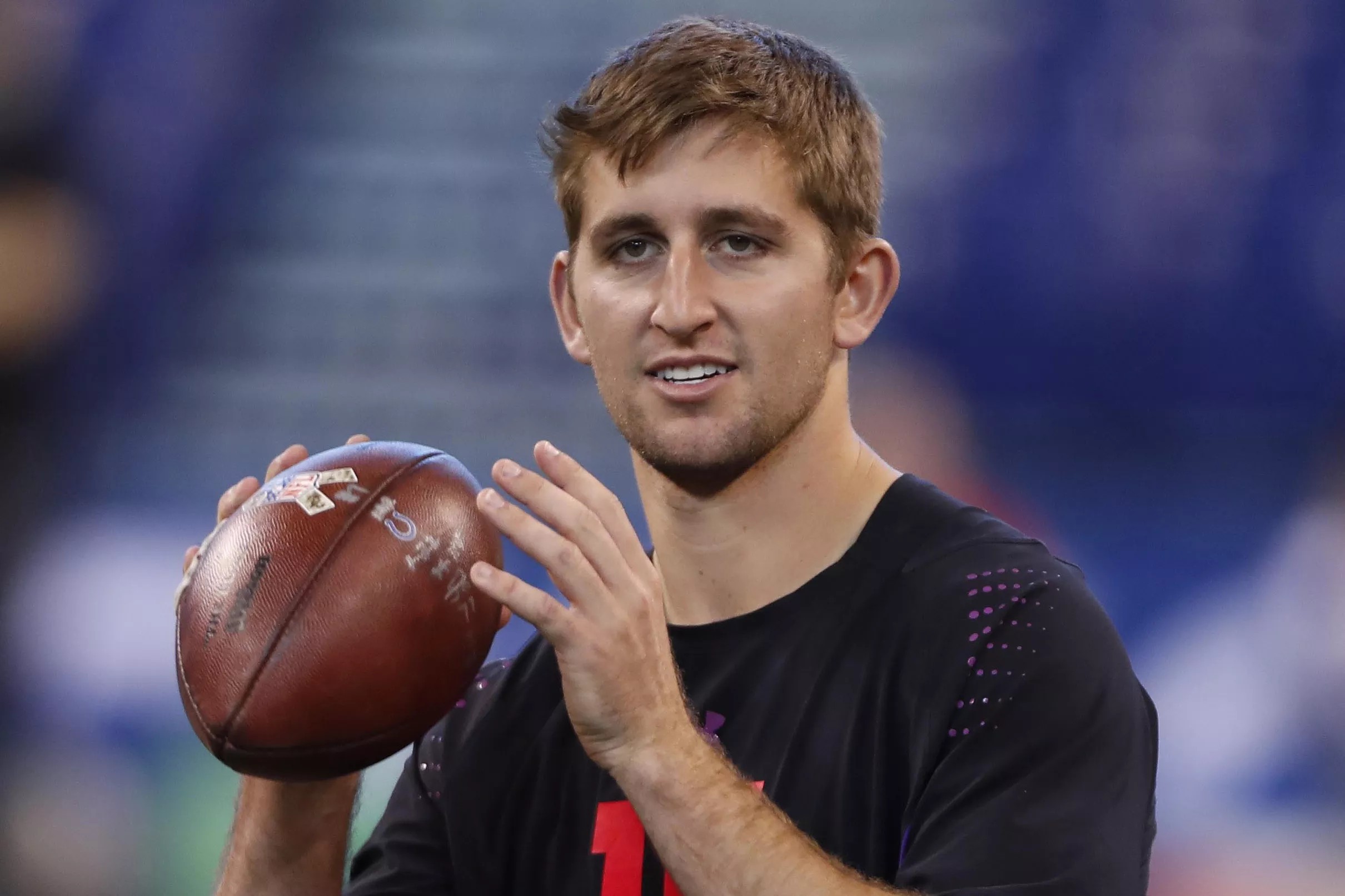 Josh Rosen gives Giants a shout out after his Pro Day workout