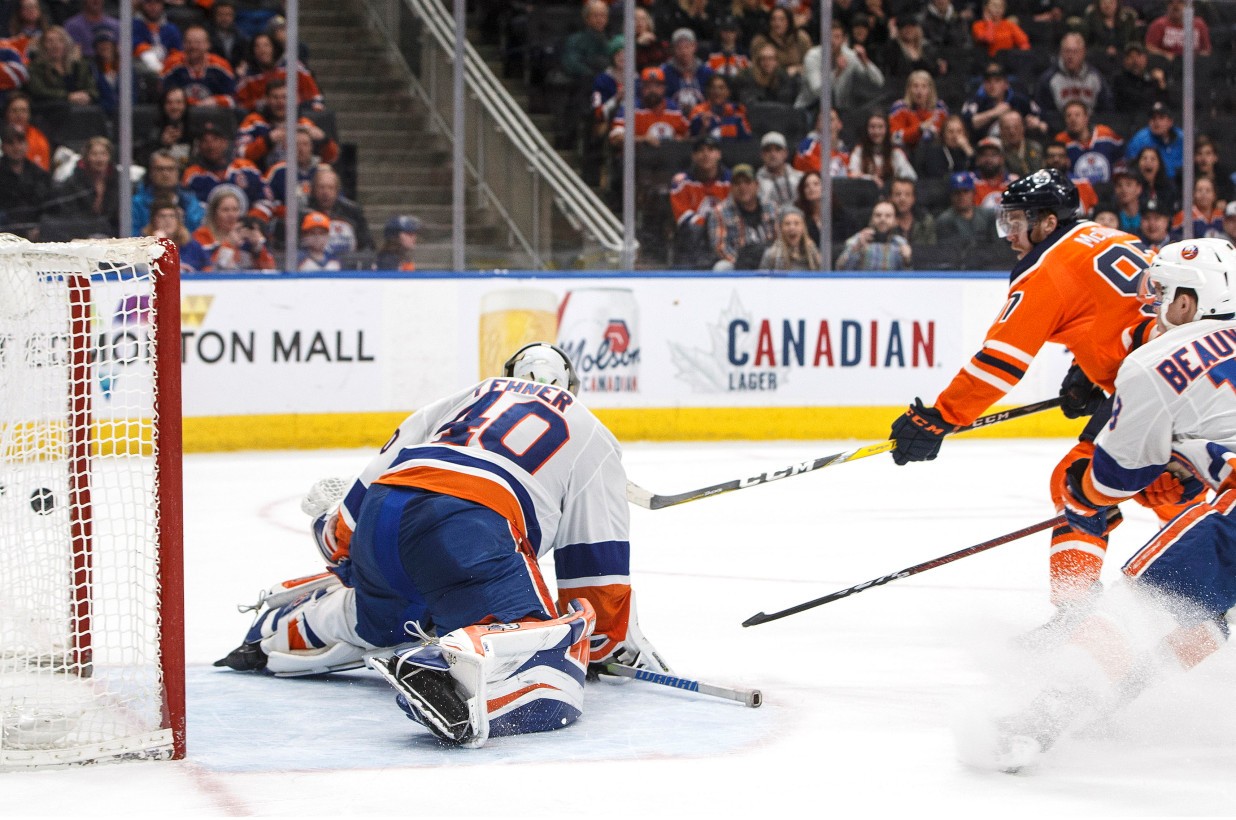 Connor McDavid’s overtime goal sinks Islanders