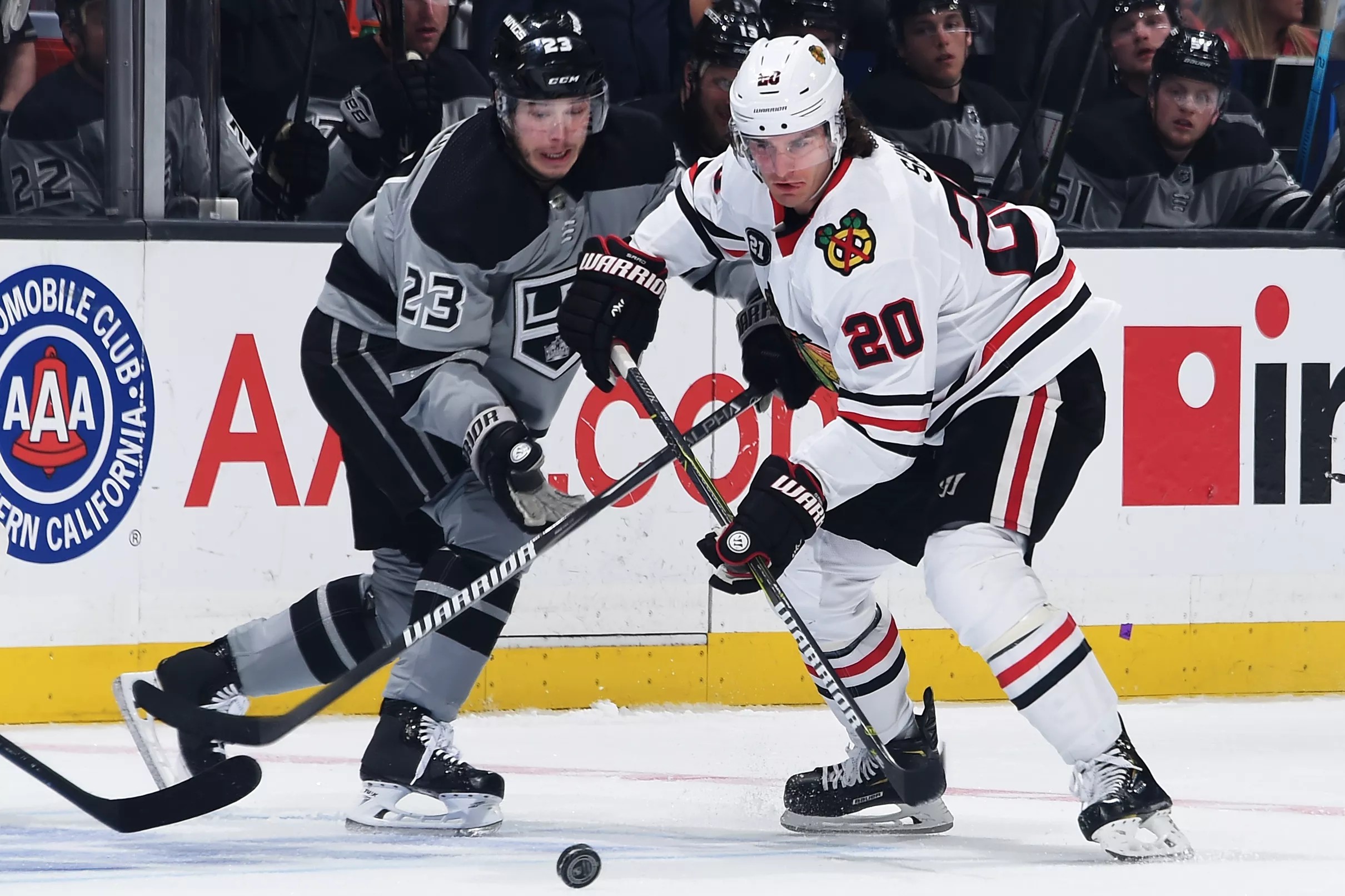 Blackhawks continue road trip vs. Kings