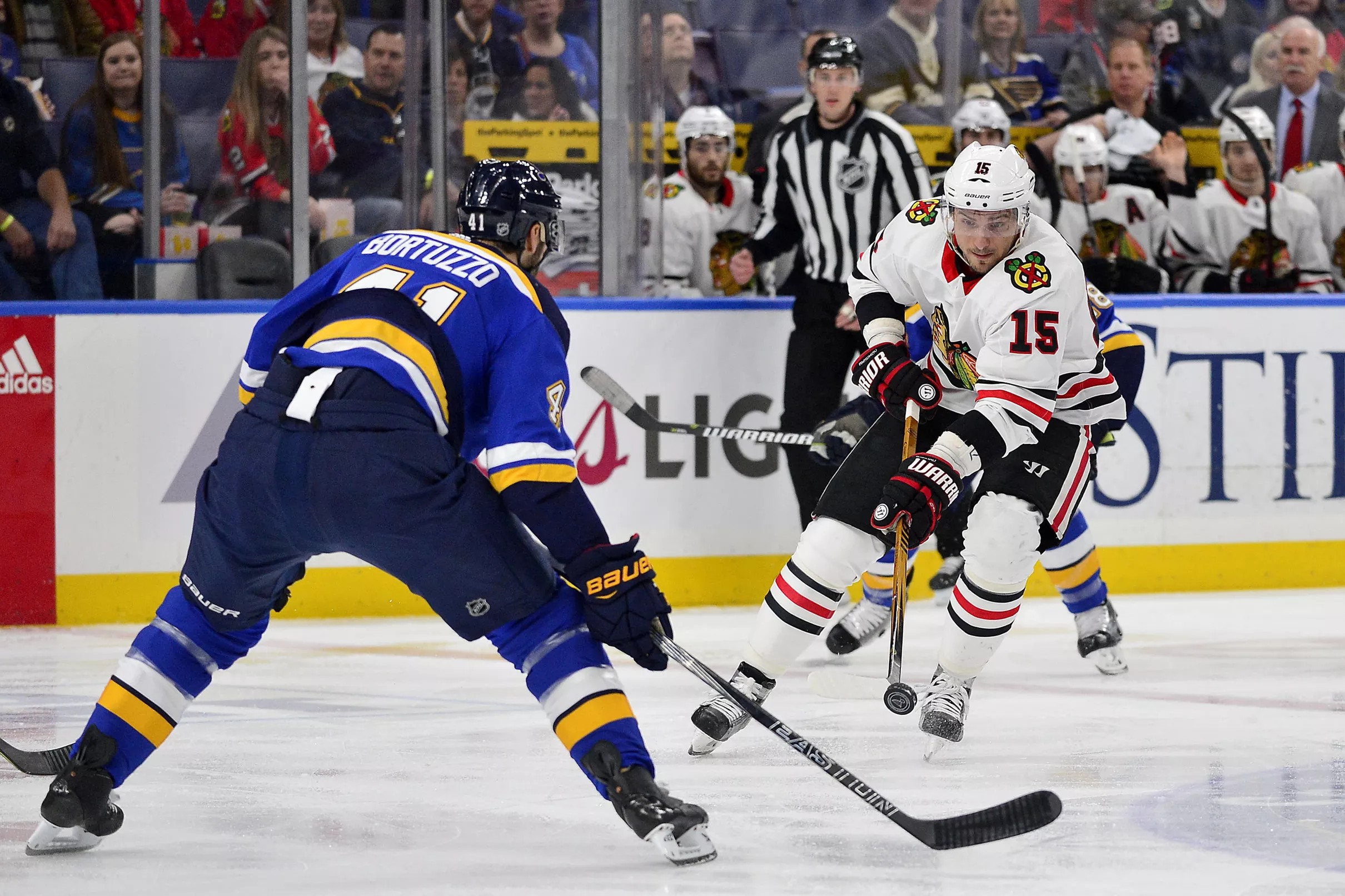 Blackhawks begin weekend back-to-back in St. Louis