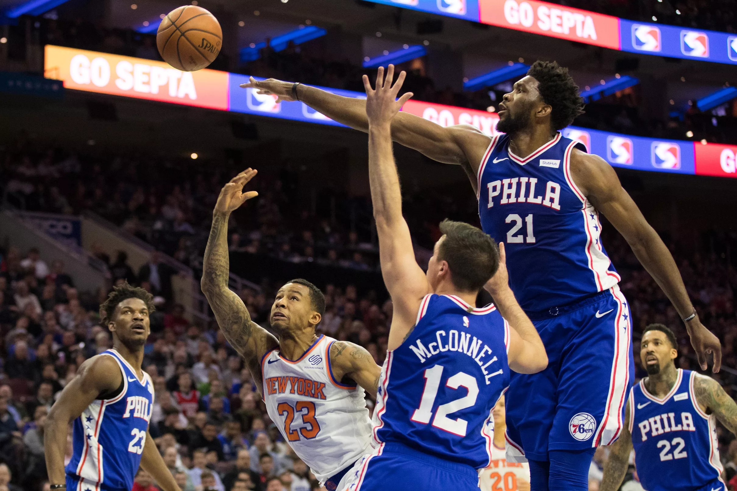 76ers 117, Knicks 91: “Feels like we’re down 60”