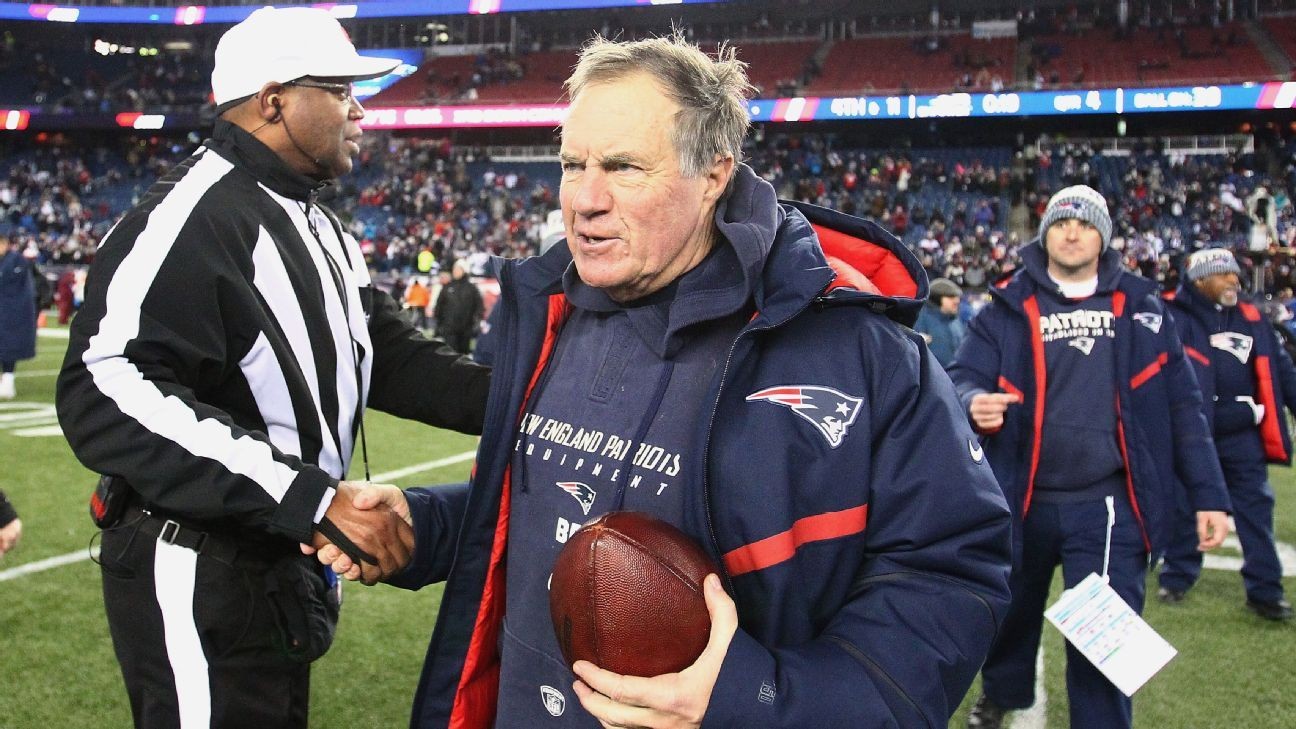 Bill Belichick rewriting the record books for head coaches in playoffs