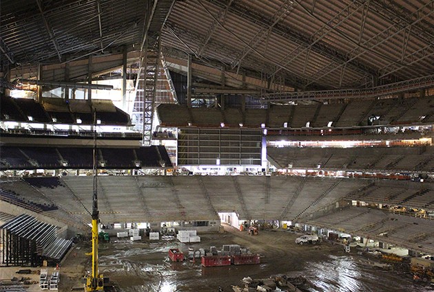 U.S. Bank Stadium Livestream Adds New 'Scoreboard Cam'