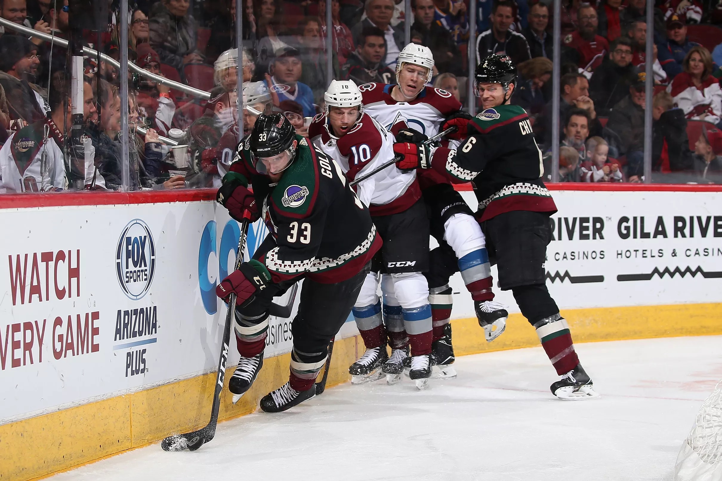 Coyotes look regain playoff position against Avalanche