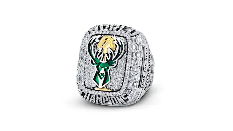 2021 NBA Championship Ring Designed by Jason of Beverly Hills Unveiled ...