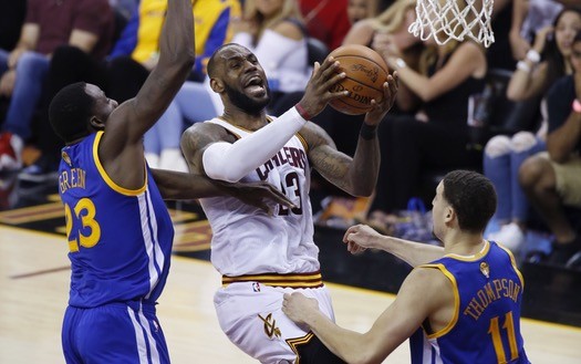 LeBron, Cavs end Warriors perfect postseason run in Game 4