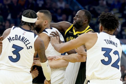 Draymond Green suspended five games for choke hold on Rudy Gobert ...