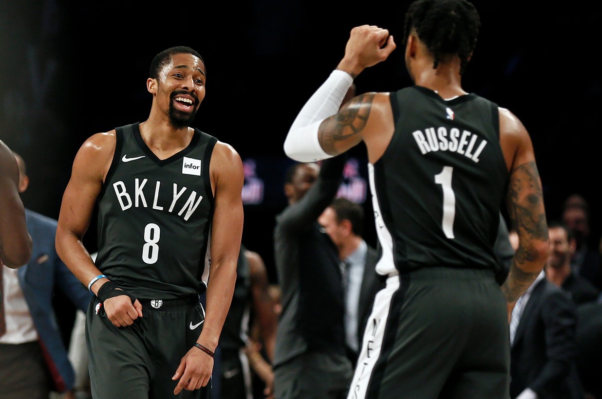 D’Angelo Russell and Spencer Dinwiddie power Nets yet again