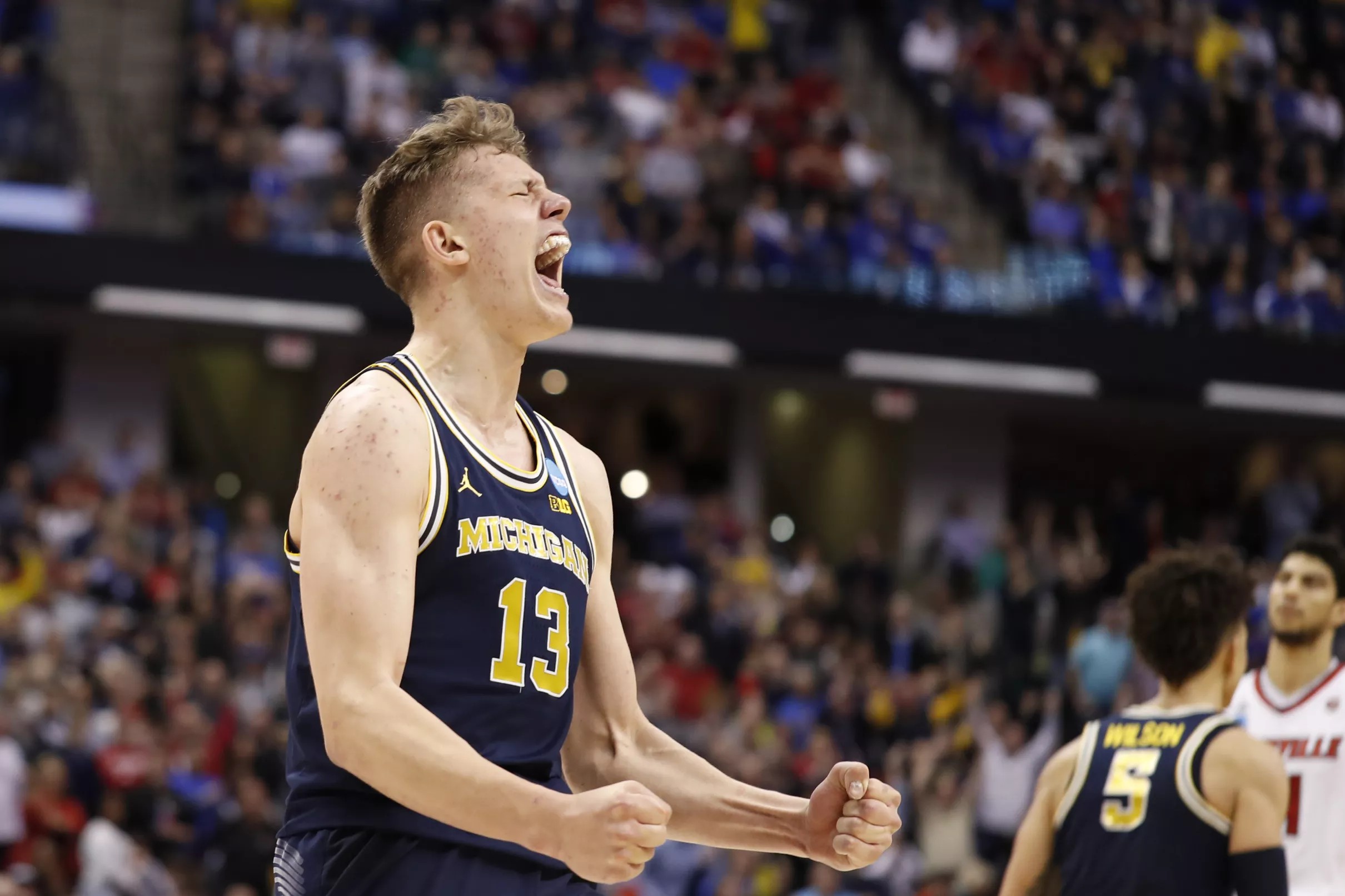 Moritz Wagner is the sixth-straight Michigan basketball player to make ...