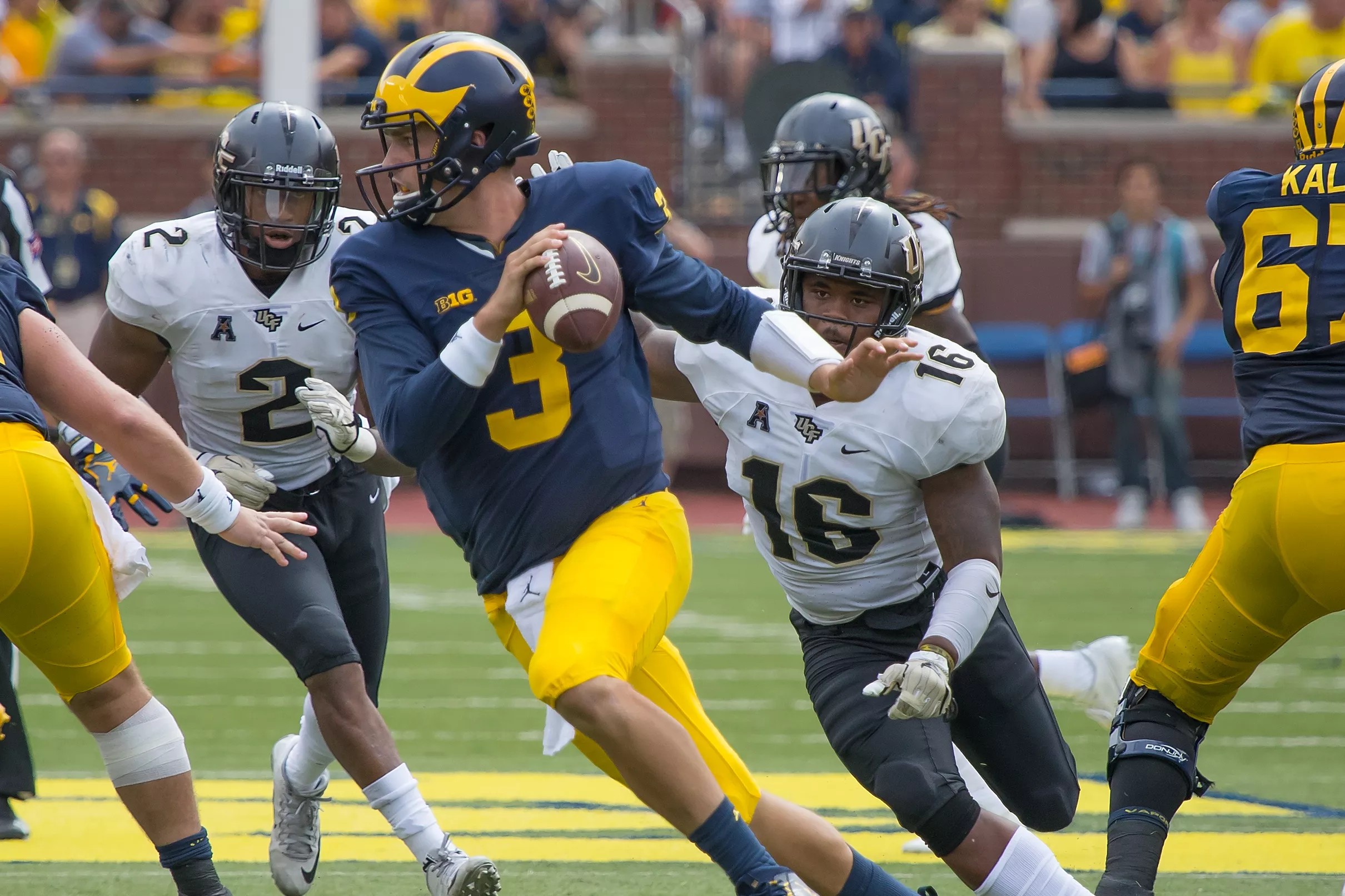 Harbaugh History: Win No. 12 vs. Central Florida (2016)