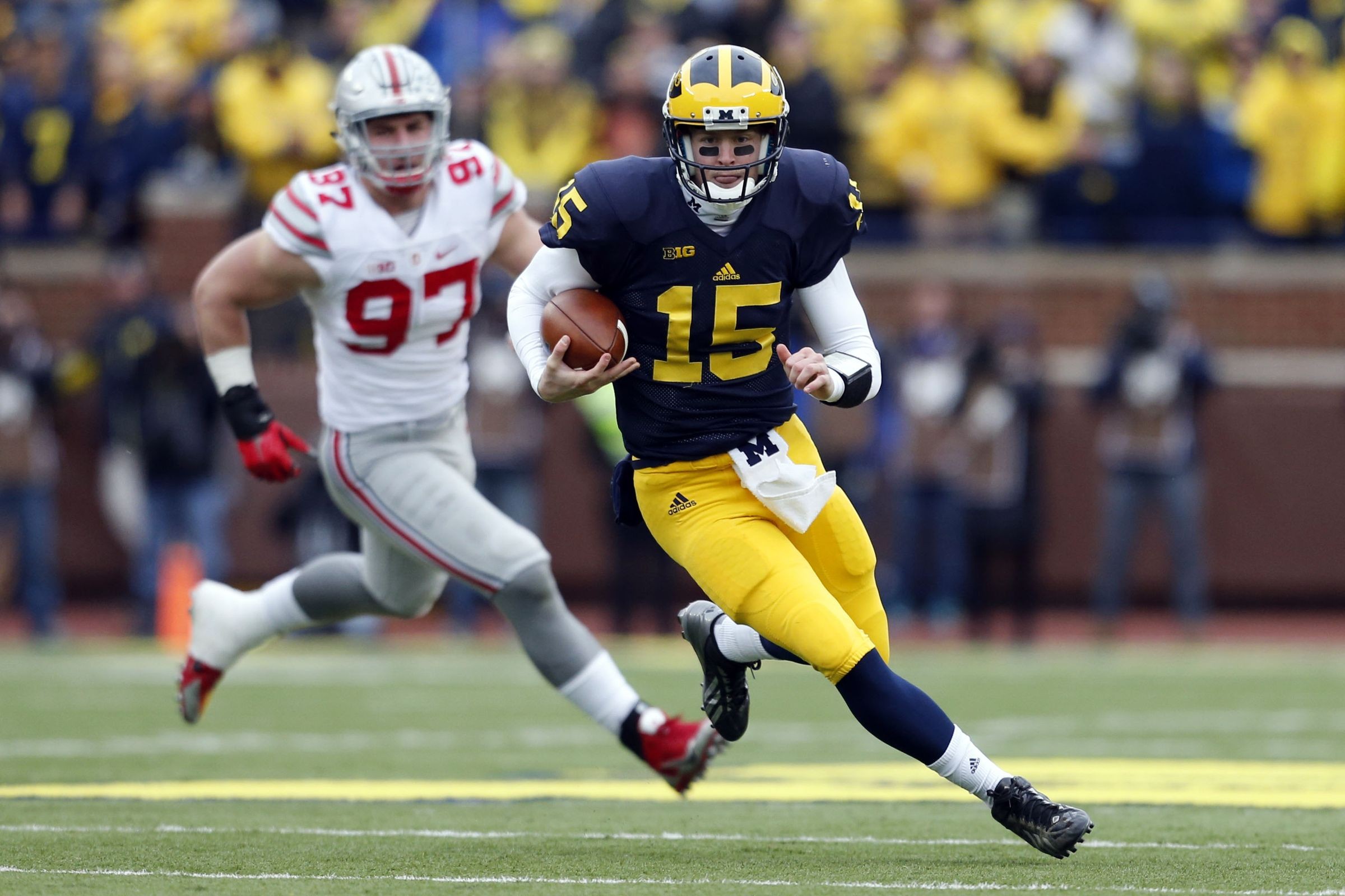 Michigan Drops to No. 15 in the CFP Rankings, Top Four Remains the Same