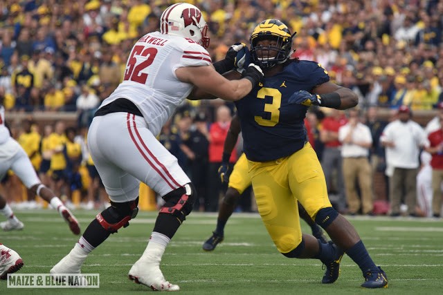 Michigan 14, Wisconsin 7