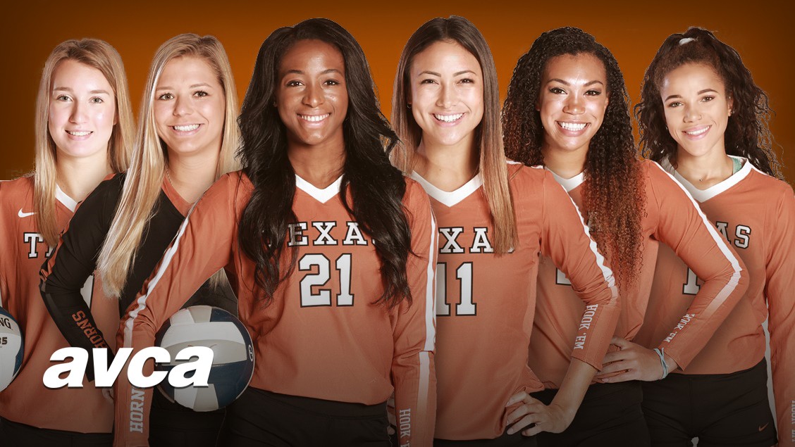 Six Volleyball players named to 2017 All-America list