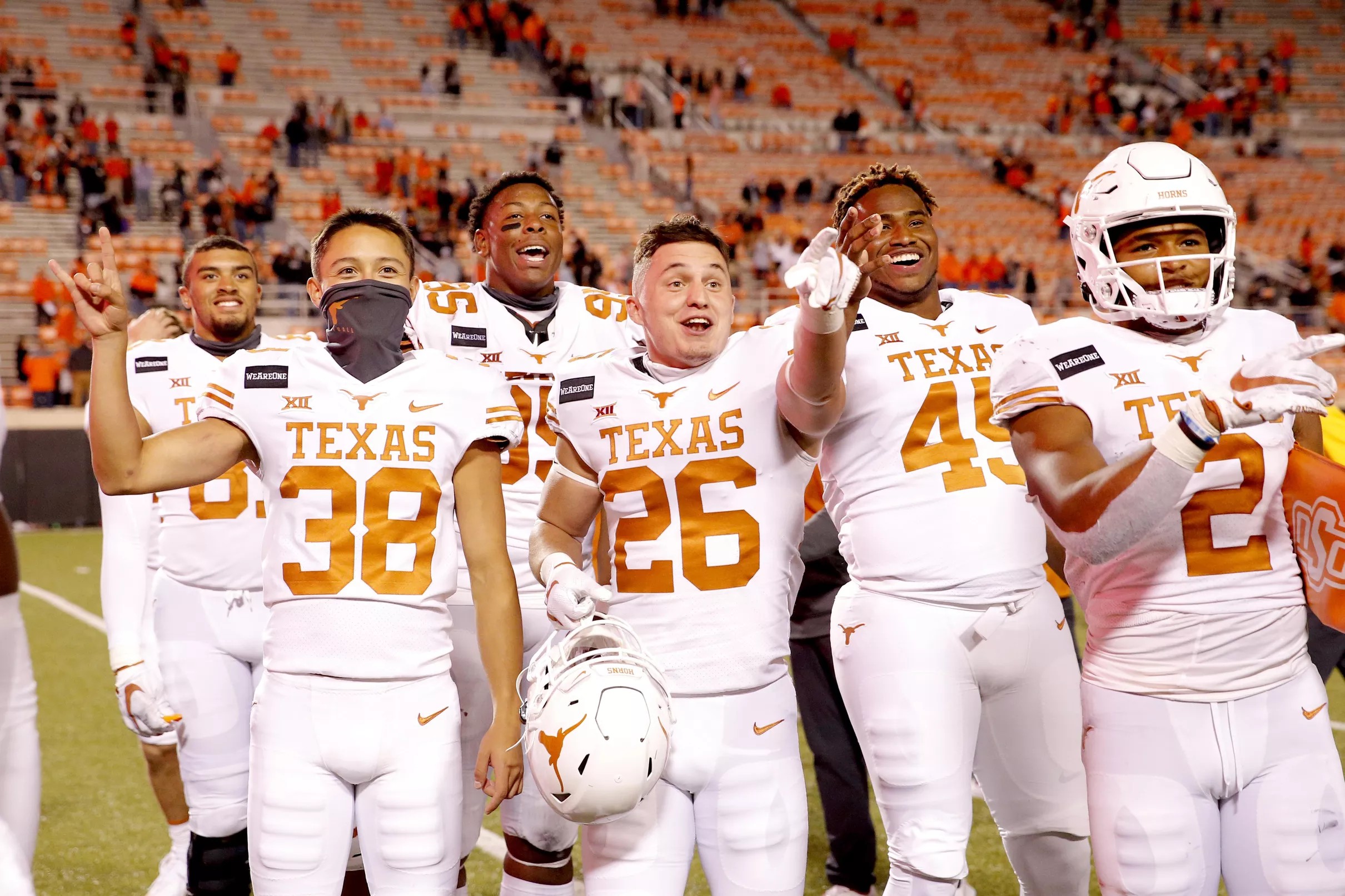 Texas ranks No. 17 in initial College Football Playoff rankings