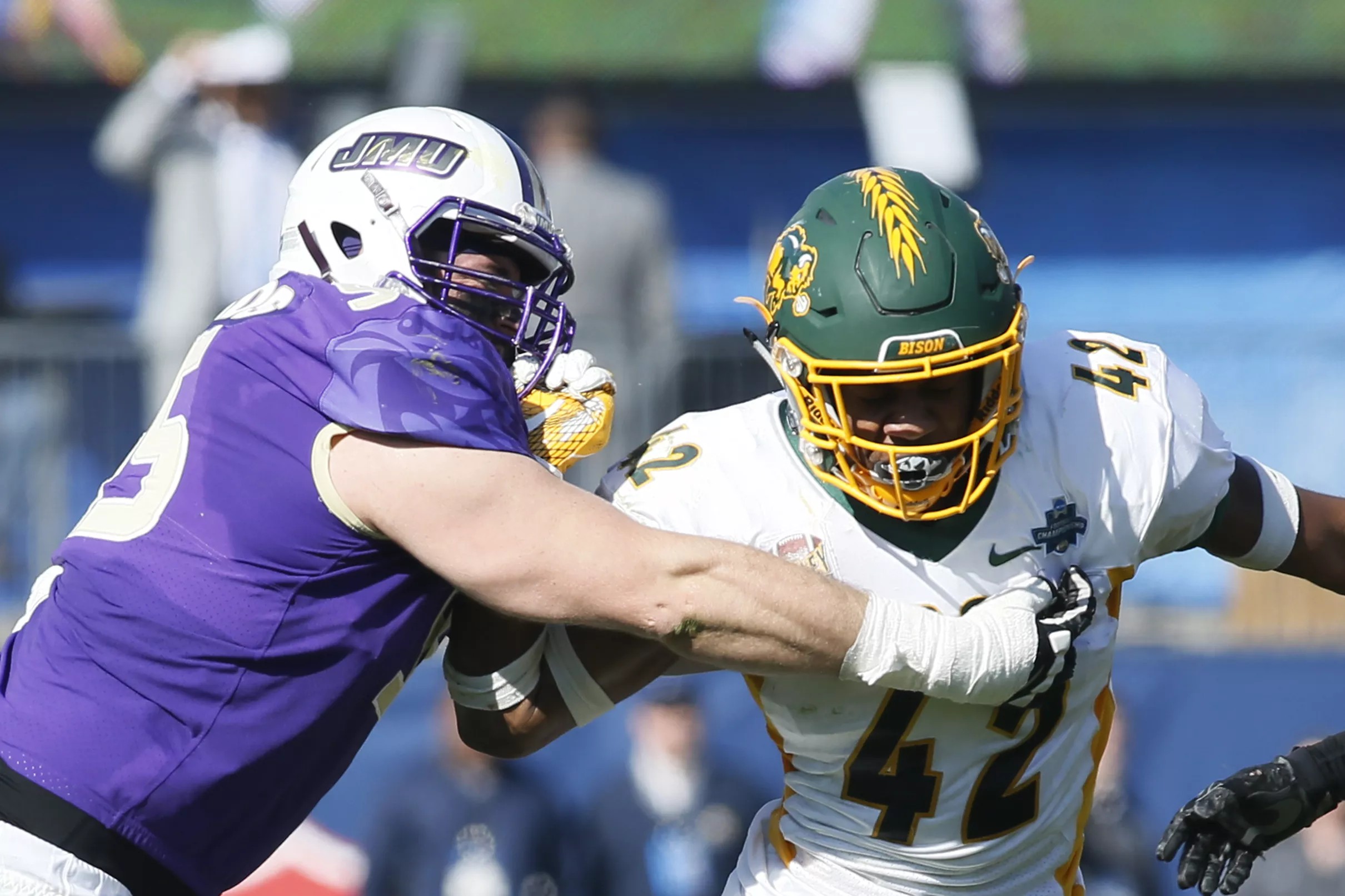 NDSU LB graduate transfer Jabril Cox is on the Texas radar