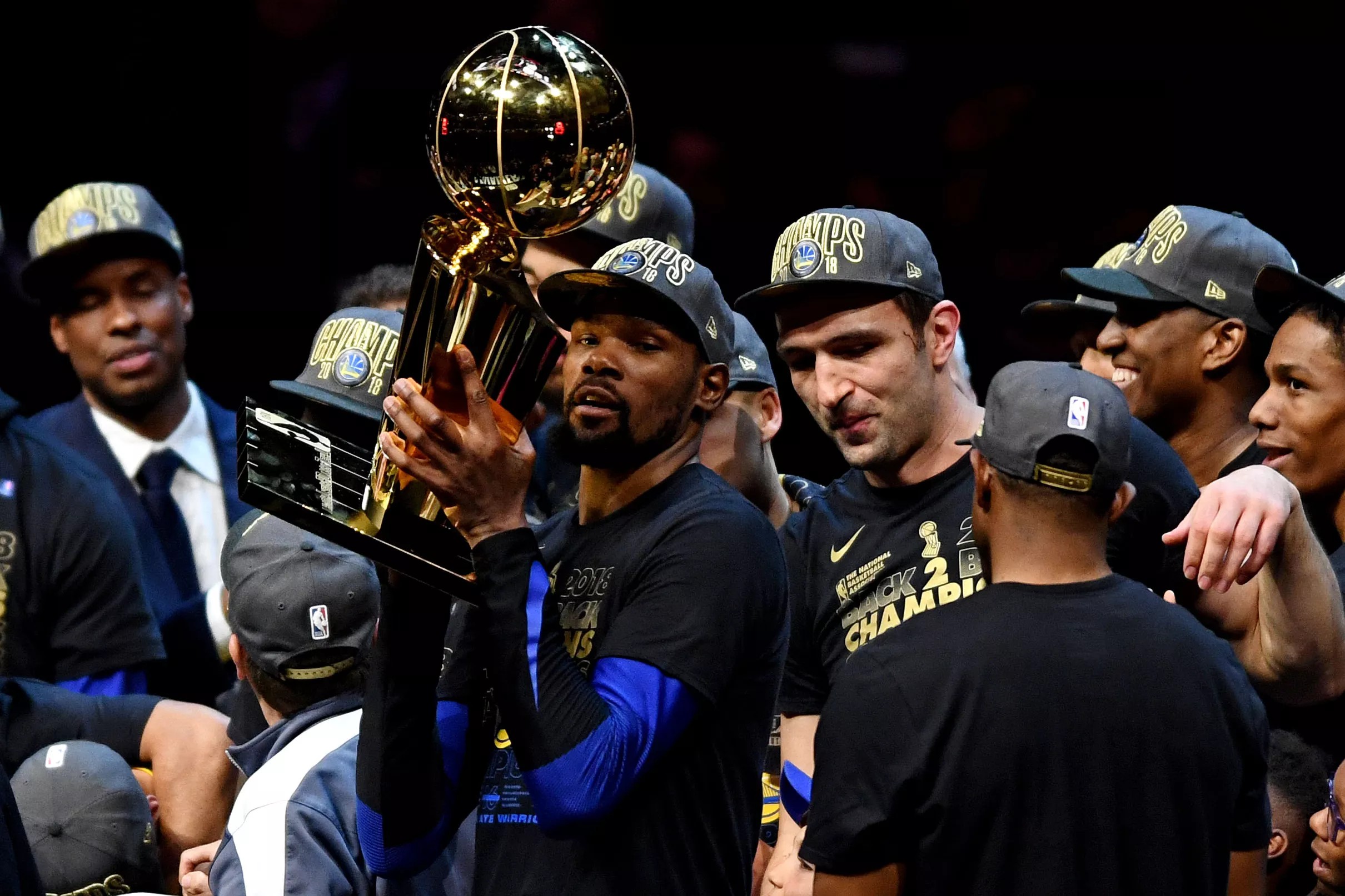 Kevin Durant is an NBA Champion for the second consecutive season