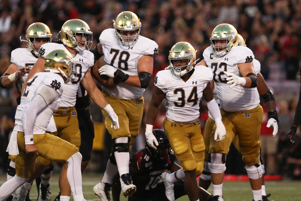 Highlights from Notre Dame’s 35-17 Opening Win Over Louisville