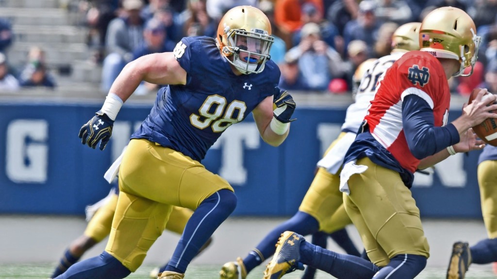 Will Andrew Trumbetti’s Emergence Reshuffle Notre Dame DL?