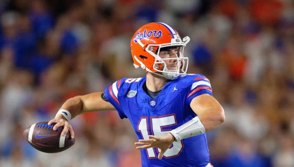 Graham Mertz is second to only Kyle Trask among Florida’s post-Tebow ...