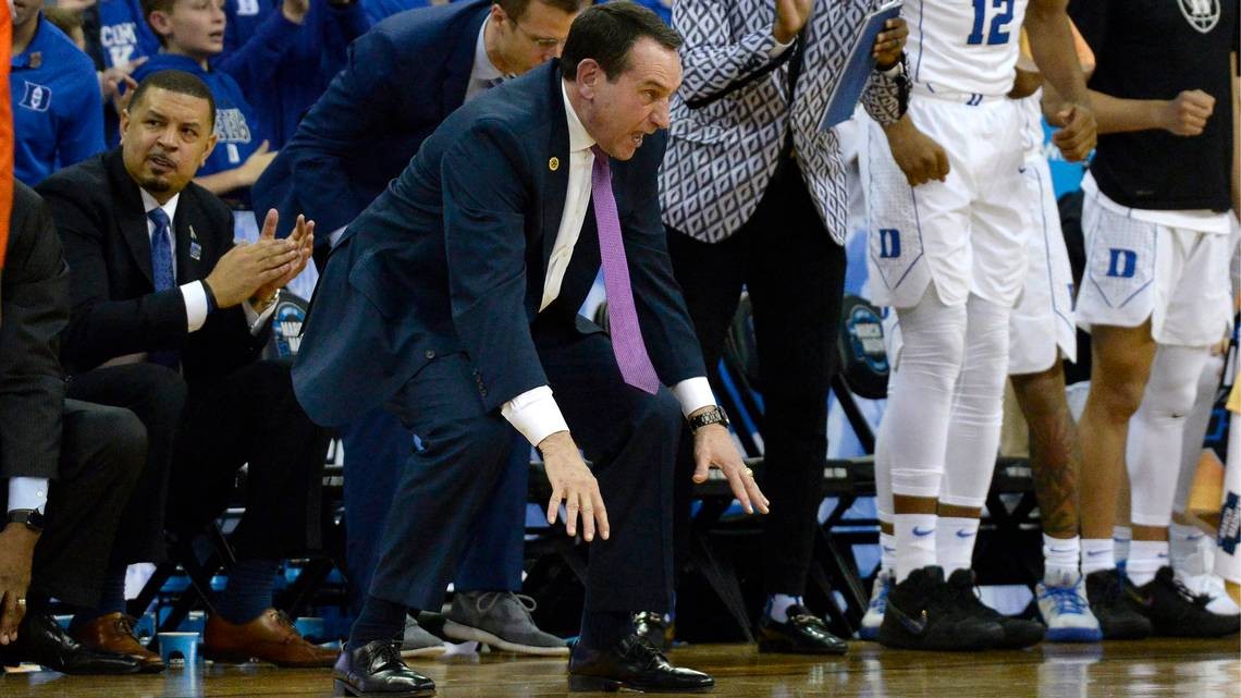 Duke's Allen and Coach K on floor-slapping | News & Observer