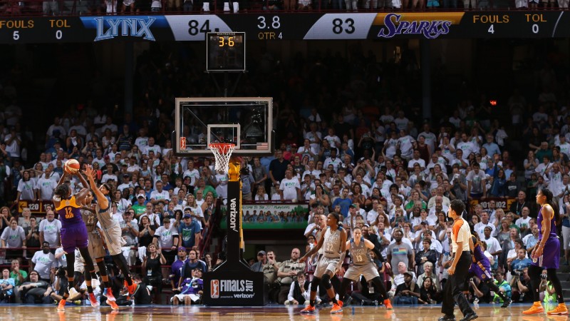 Gray Nets Game-Winner in Game One of WNBA Finals