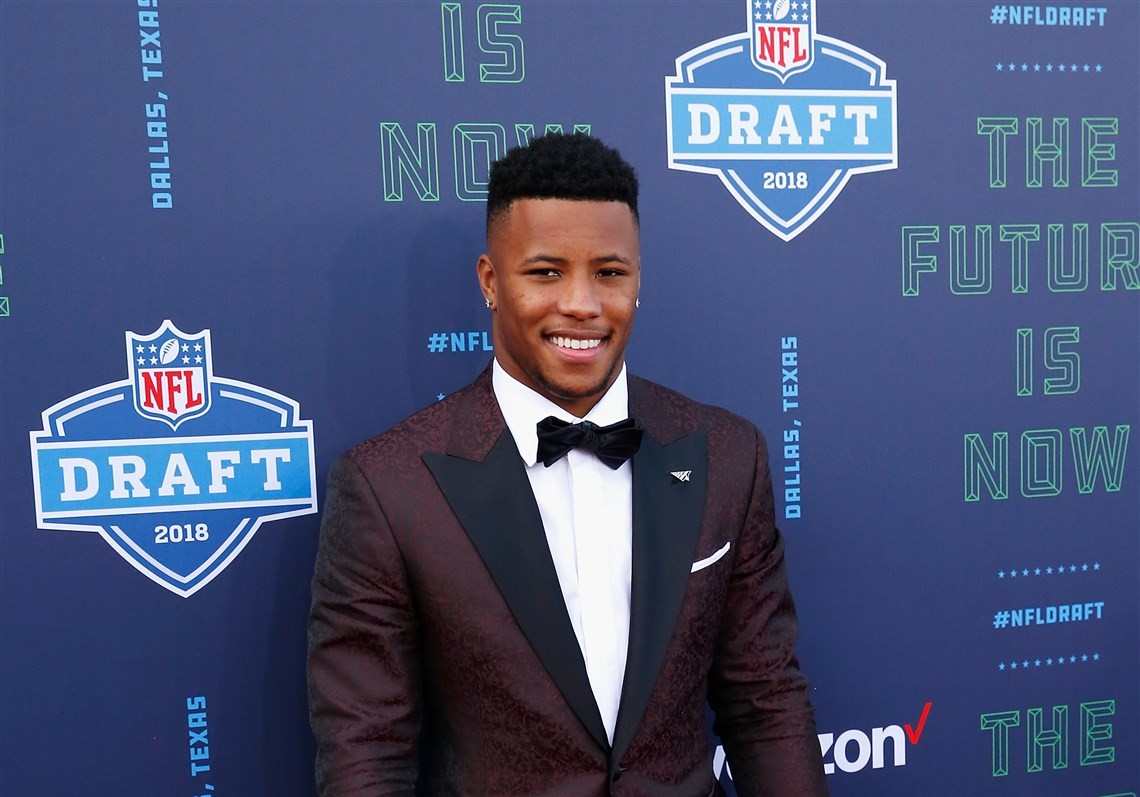 Saquon Barkley drafted No. 2 overall by New York Giants