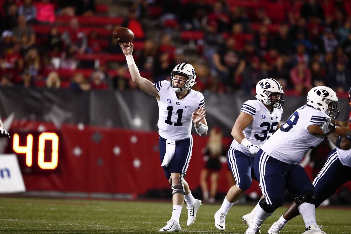 BYU football freshman QB Joe Critchlow praised for performance in first ...