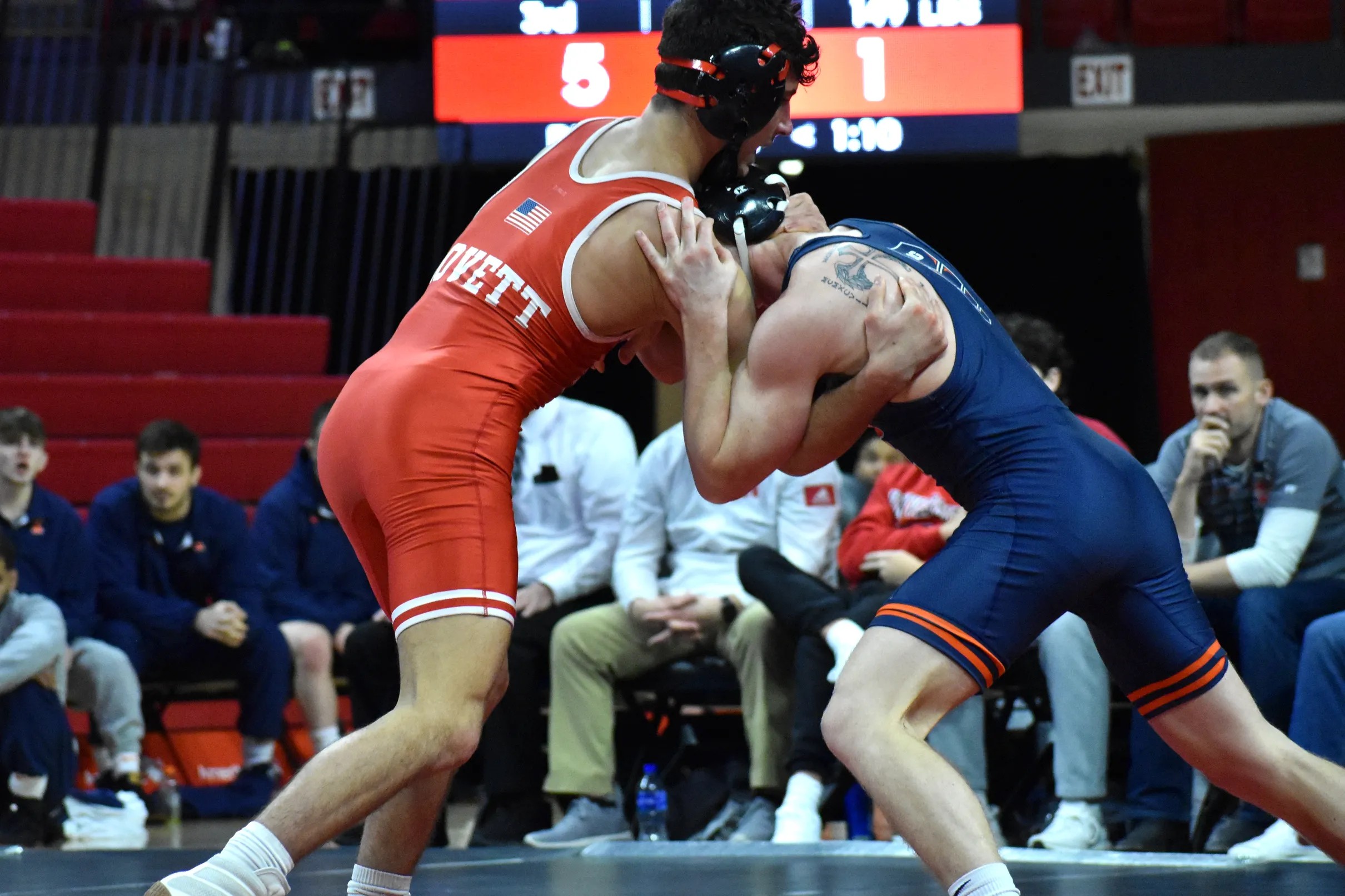 Wrestling: Nebraska Puts a Scare into Penn State but Falls in the End