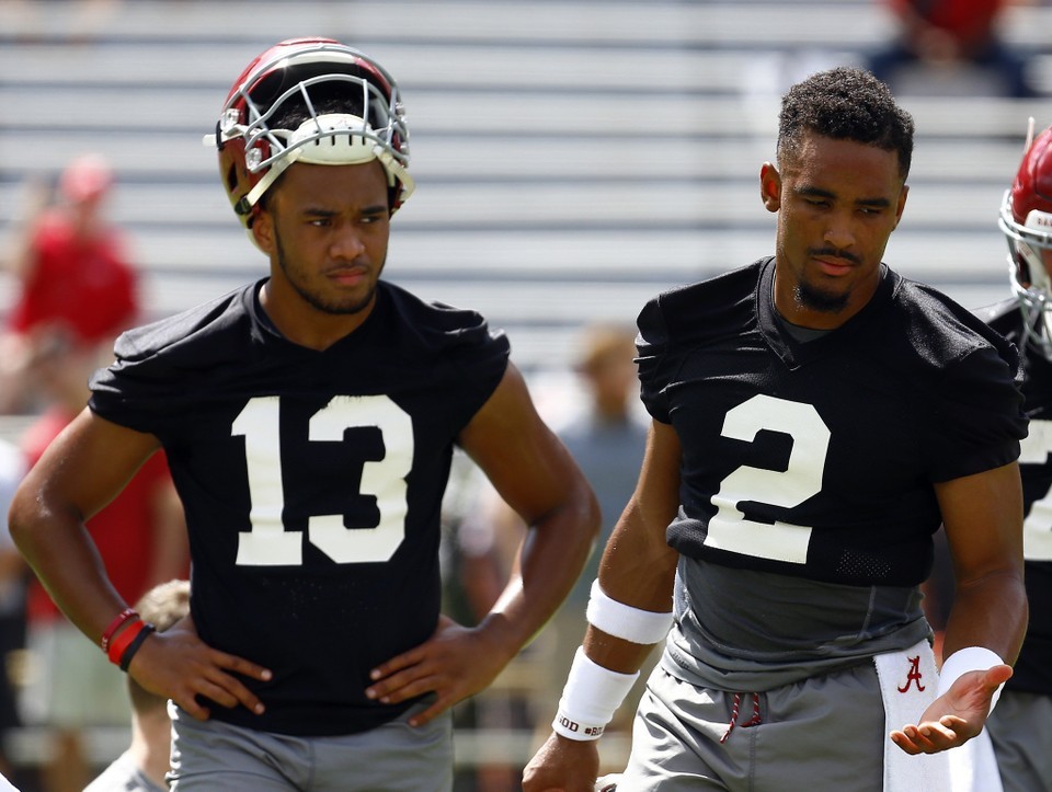 Momentum continues to build for Tua Tagovailoa in Alabama QB race