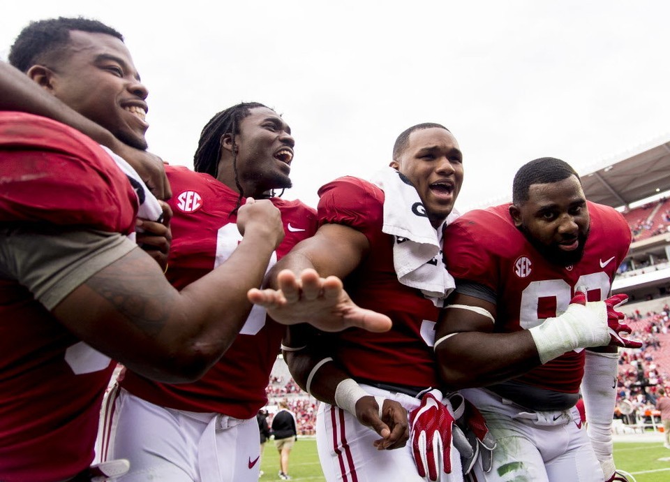 What Alabama players had to say about Iron Bowl, when Auburn entered ...