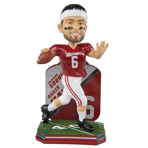 First Baker Mayfield OU bobblehead released