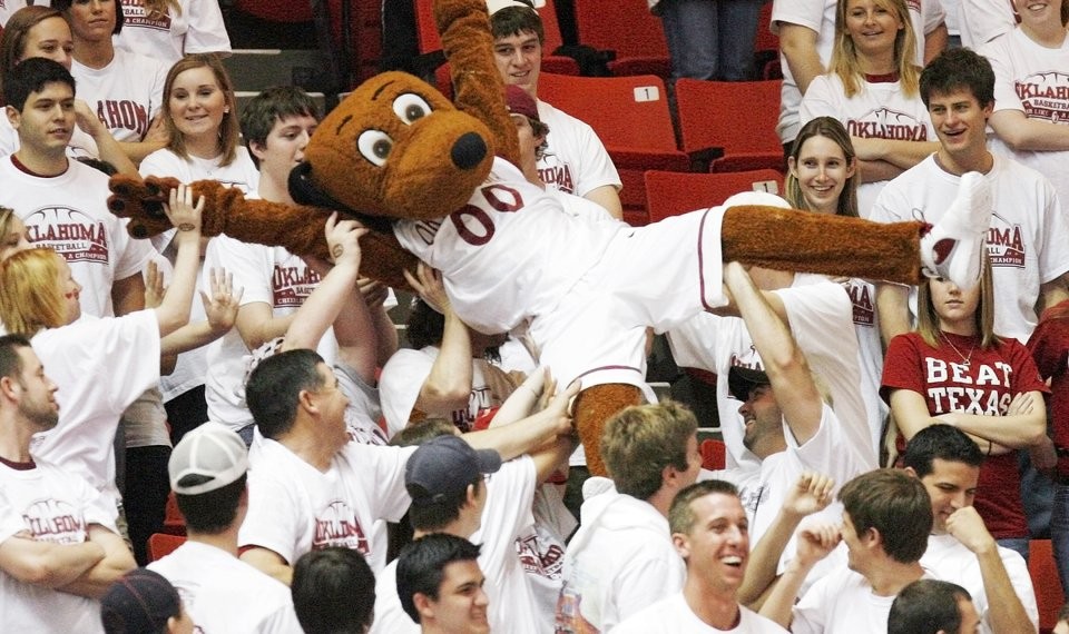 OU men's basketball: Sooners bring back Top Daug mascot