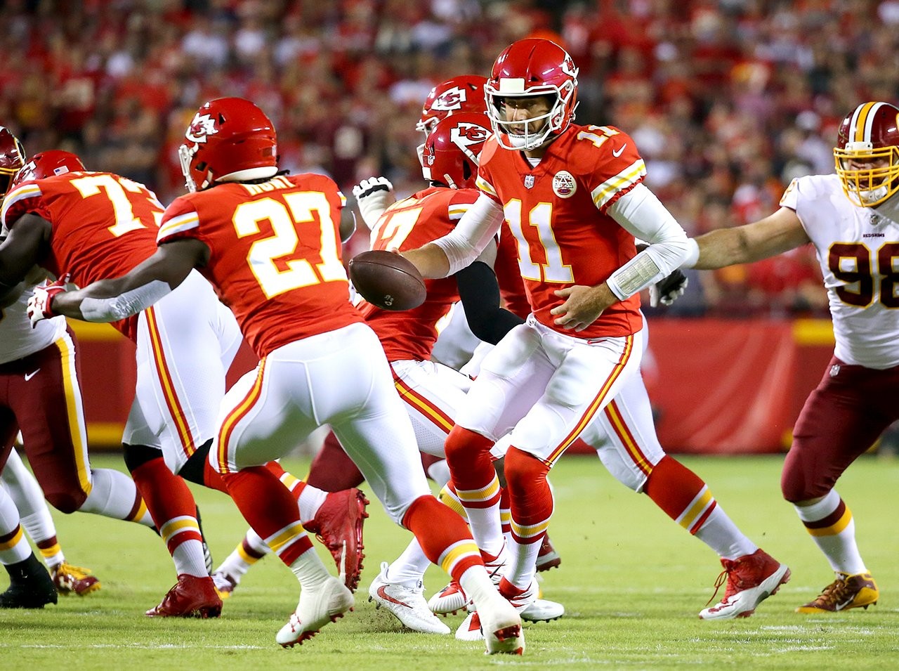 Chiefs Defeat Redskins, 29-20, in Monday Night Thriller