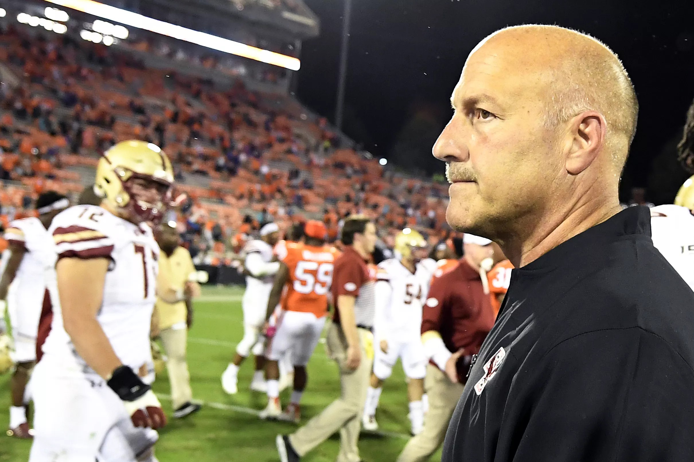 Former boston college football coach steve addazio and colorado state
