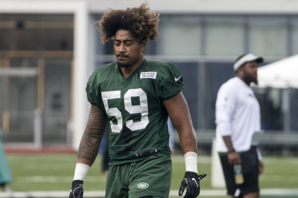 Frankie Luvu’s journey from Samoa could end with Jets job