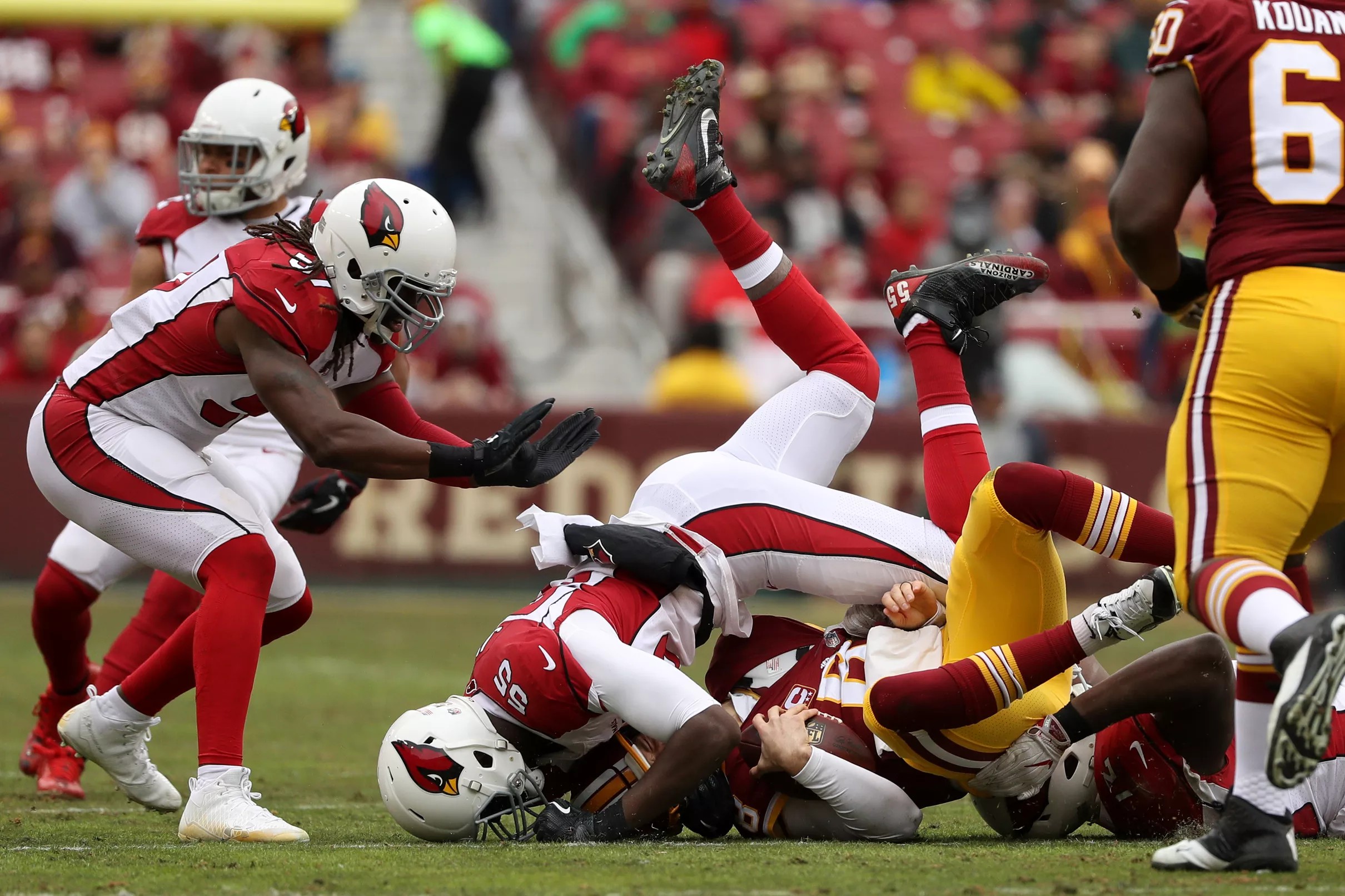 The Arizona Cardinals pass rusher is a little lower than he expected on ...