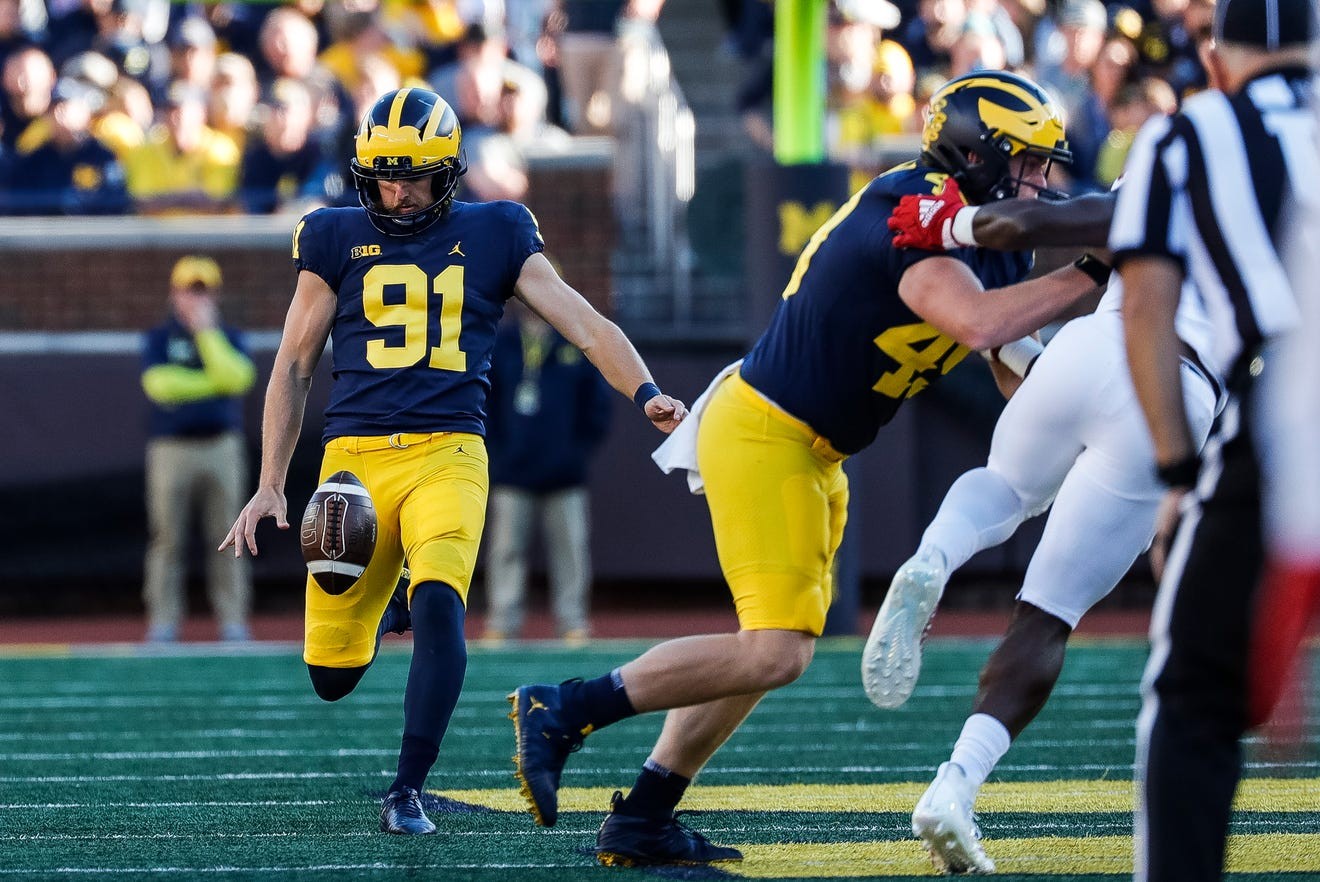 Cincinnati Bengals draft Michigan punter, Westerville South graduate ...