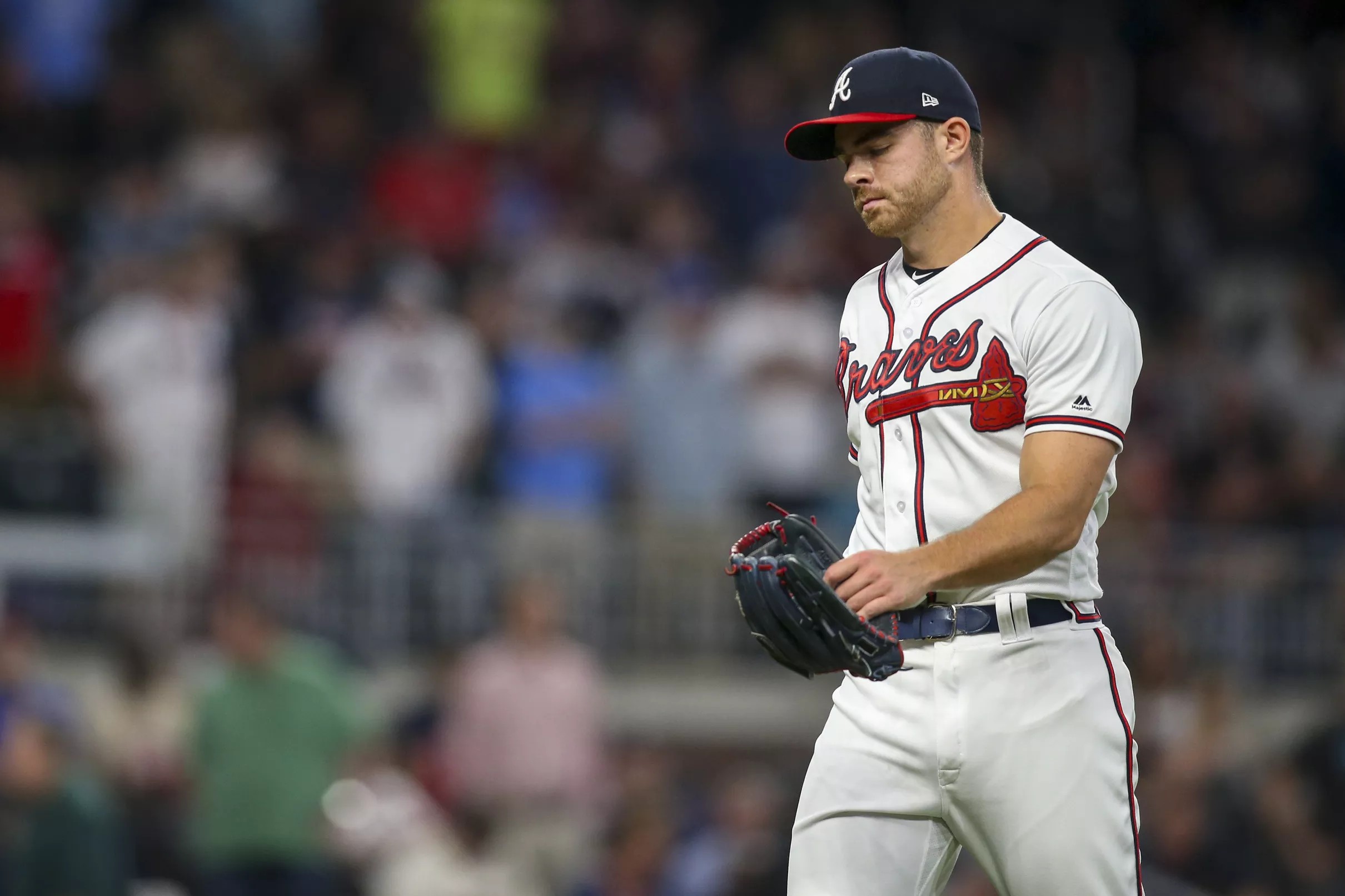 The Braves’ bullpen is walking batters at record pace