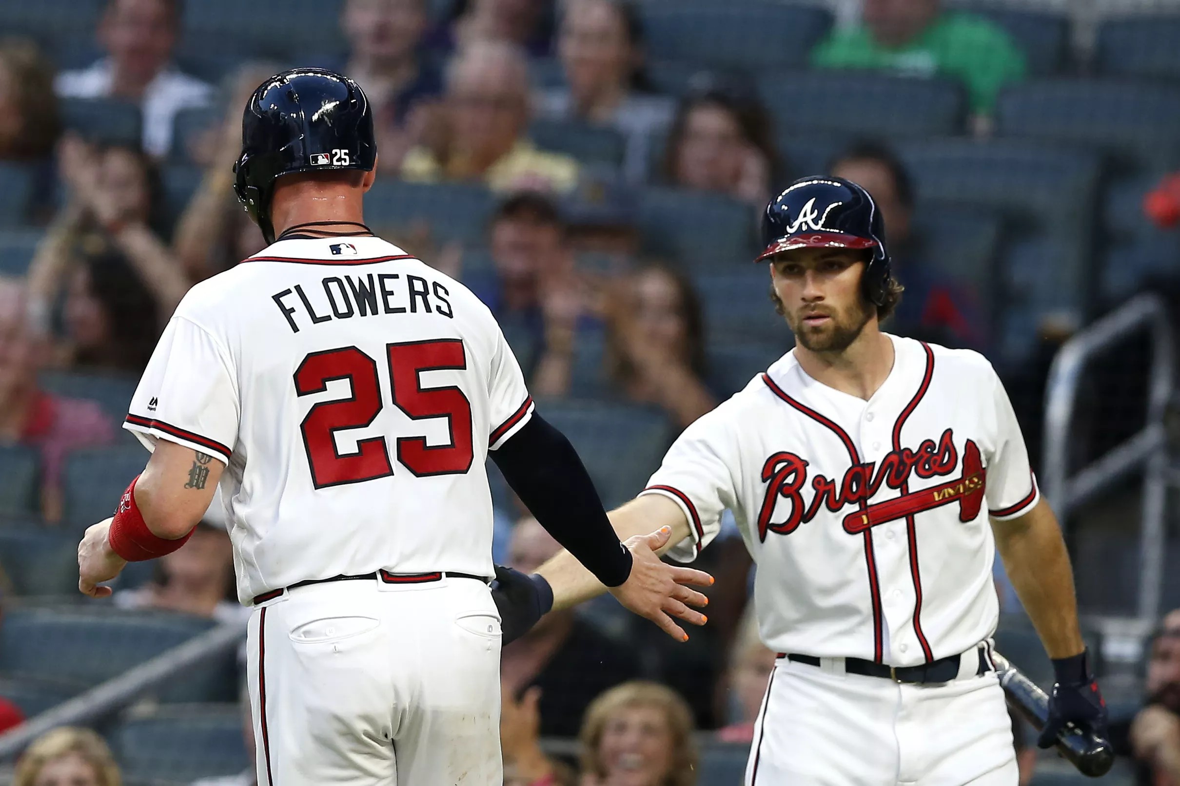 Tyler Flowers gets his first start of 2019 behind the plate today