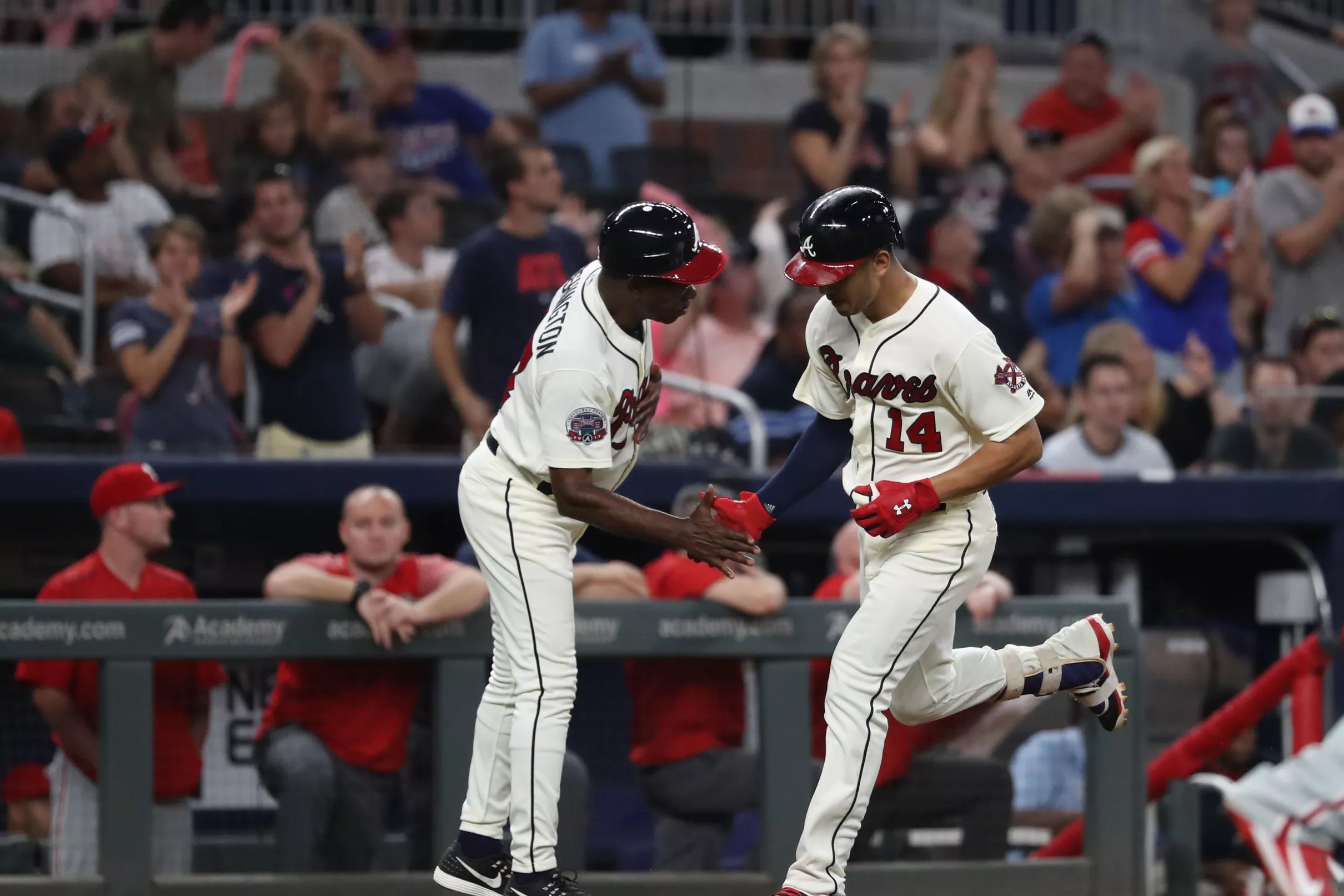 Braves great pitching leads to comeback win.