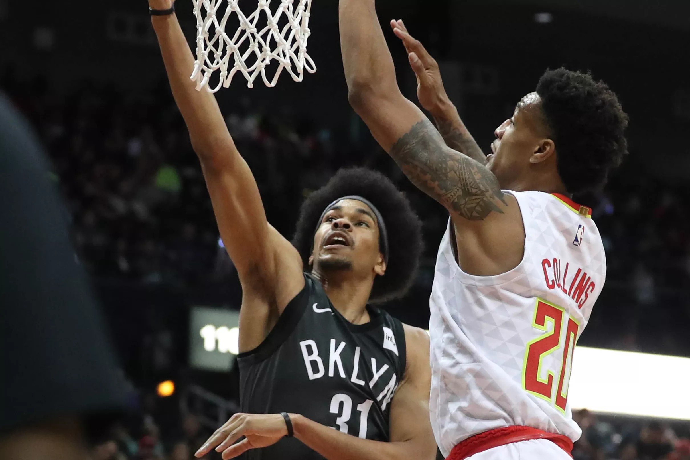 Hawks again squander late lead in falling to Nets