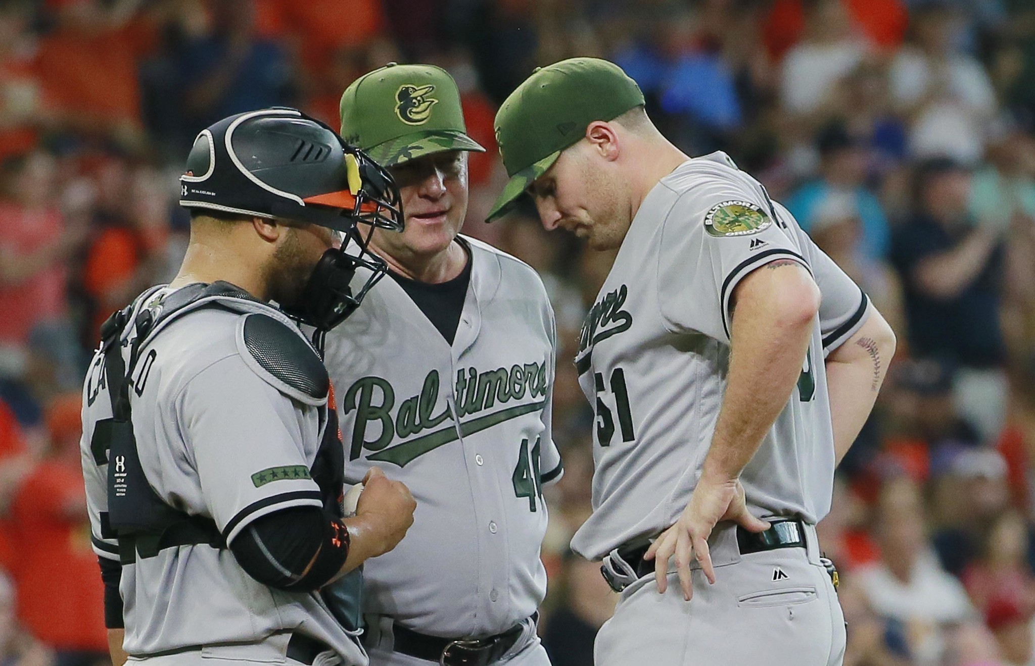 Astros score 6 off Asher in 2nd, win, 8-4, to extend Orioles' slide to ...