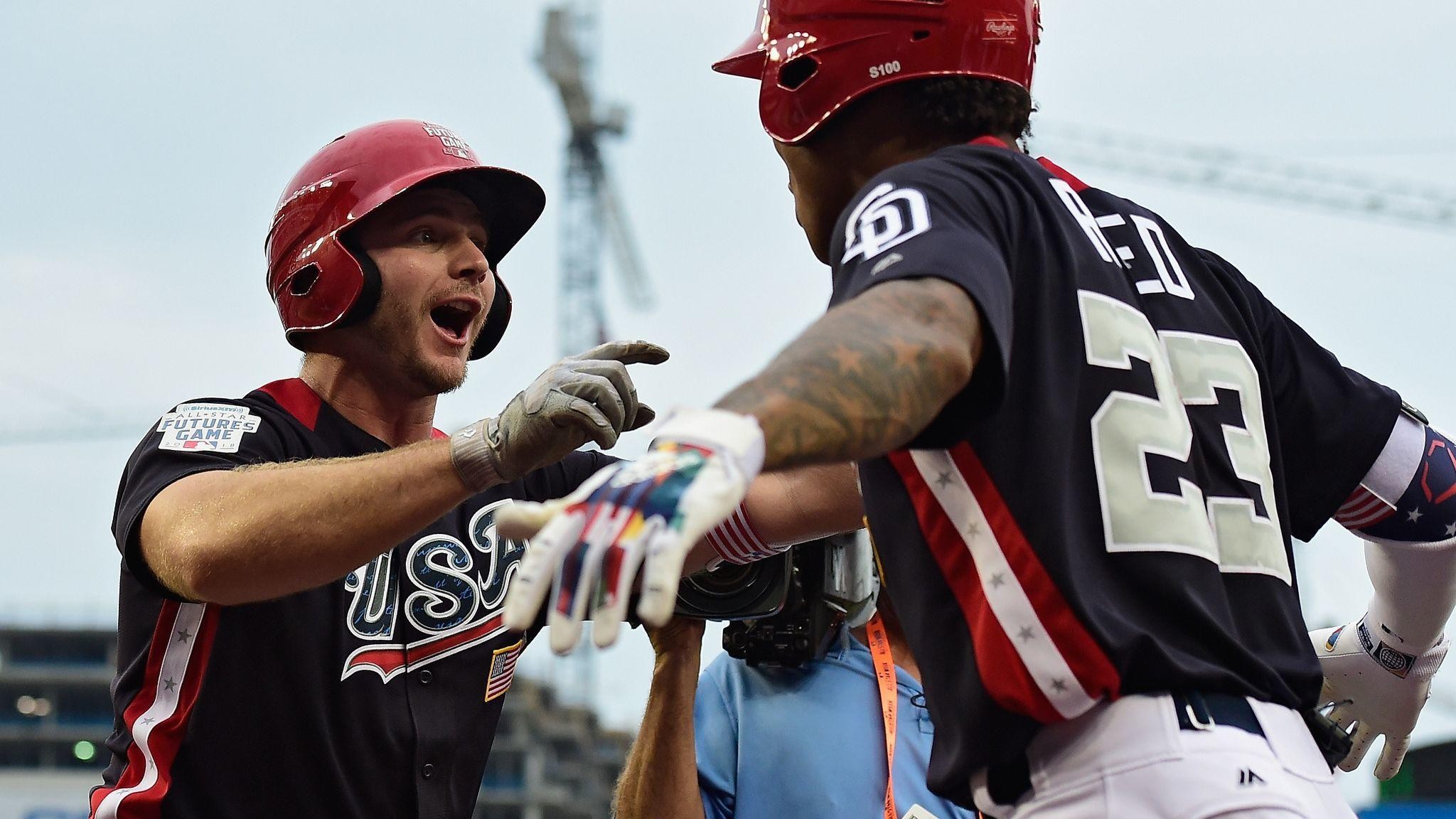 Home runs fly at MLB All-Star Futures Game as U.S. tops World, 10-6