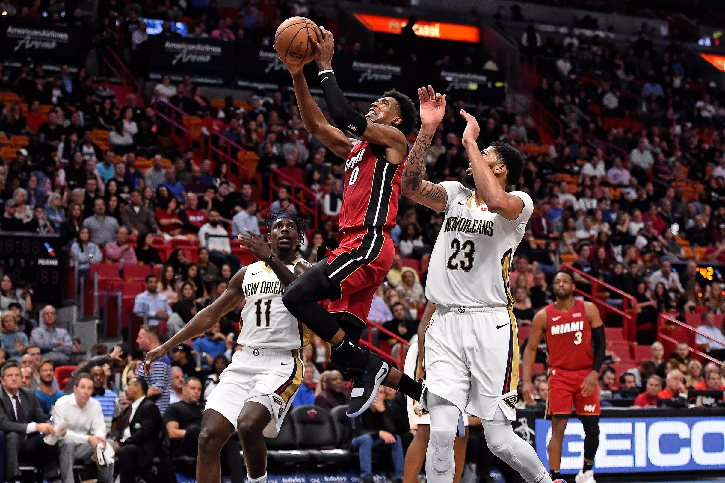 Heat end home losing streak with 106-101 win against Pelicans