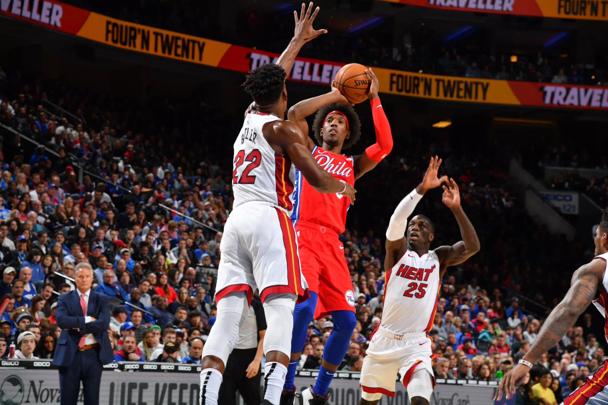 Heat 5-game win streak snapped by Sixers in 86-113 rout