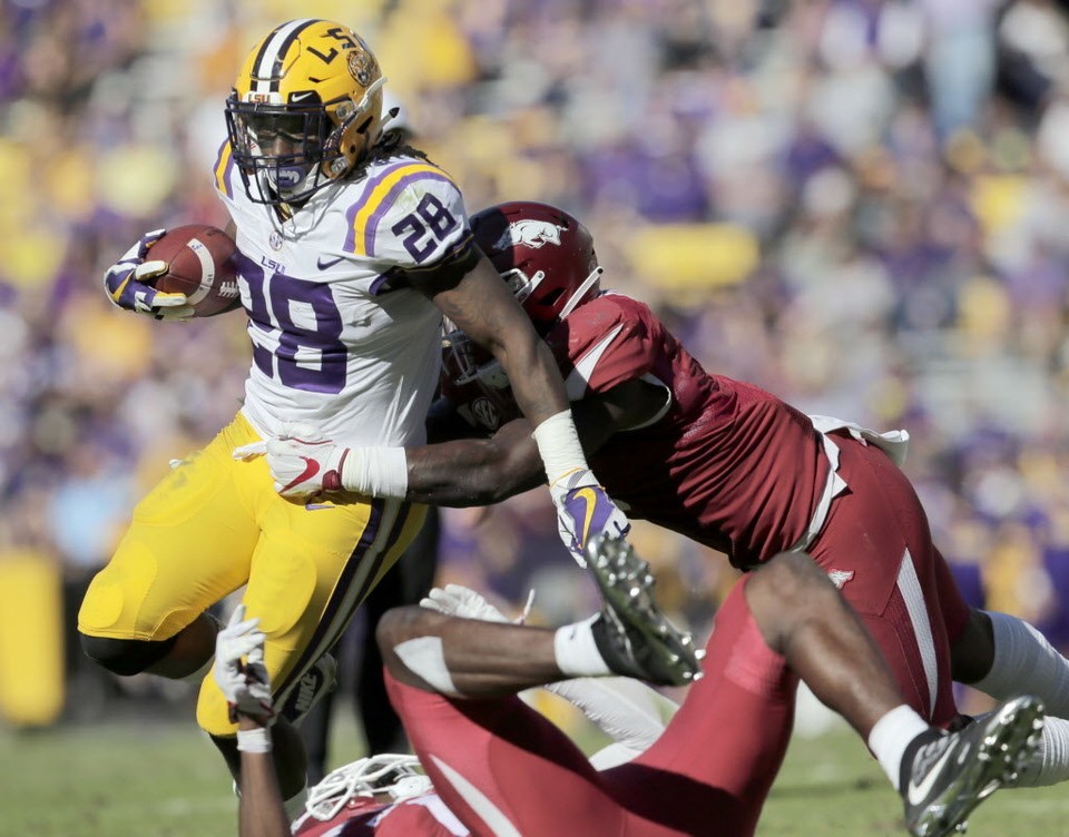 LSU football award winners include Darrel Williams, Devin White as team ...