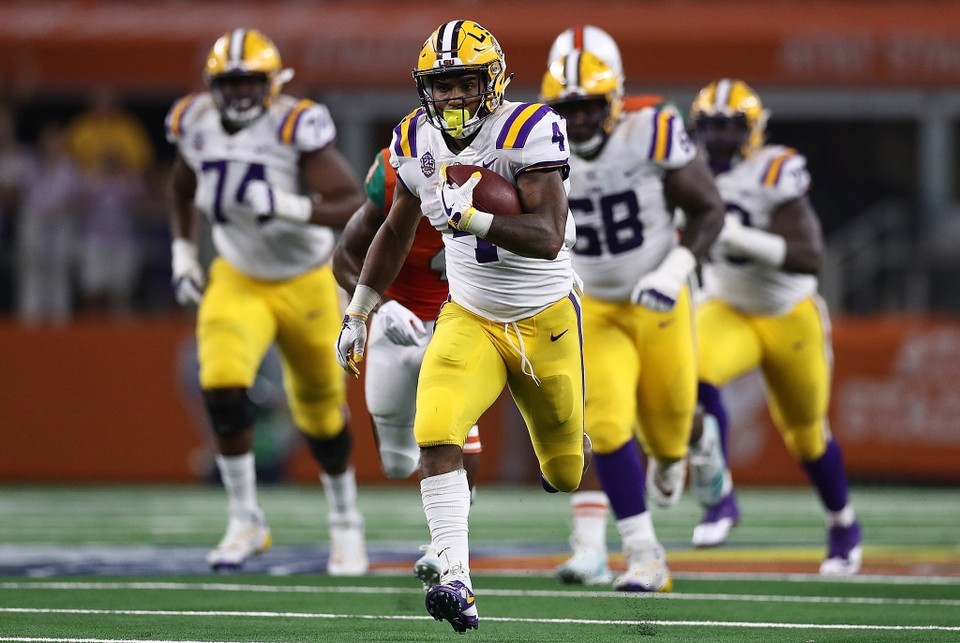 Another year, another LSU running back has full attention of Auburn's ...