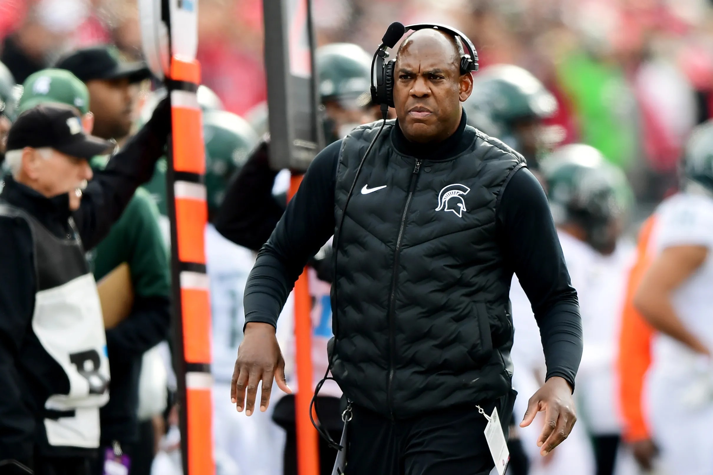 Michigan State head coach Mel Tucker is a finalist for Eddie Robinson ...