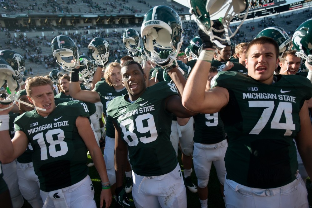 Connor Cook taking his place as best quarterback in Spartan history