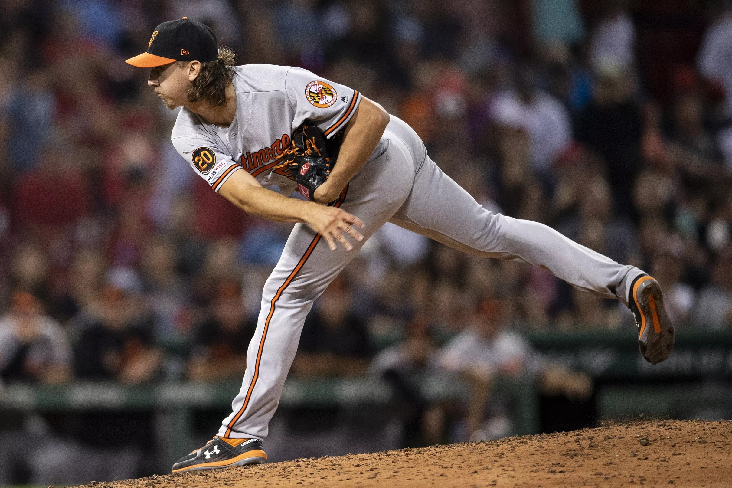 Hunter Harvey makes MLB debut in Orioles’ 4-0 loss to the Red Sox